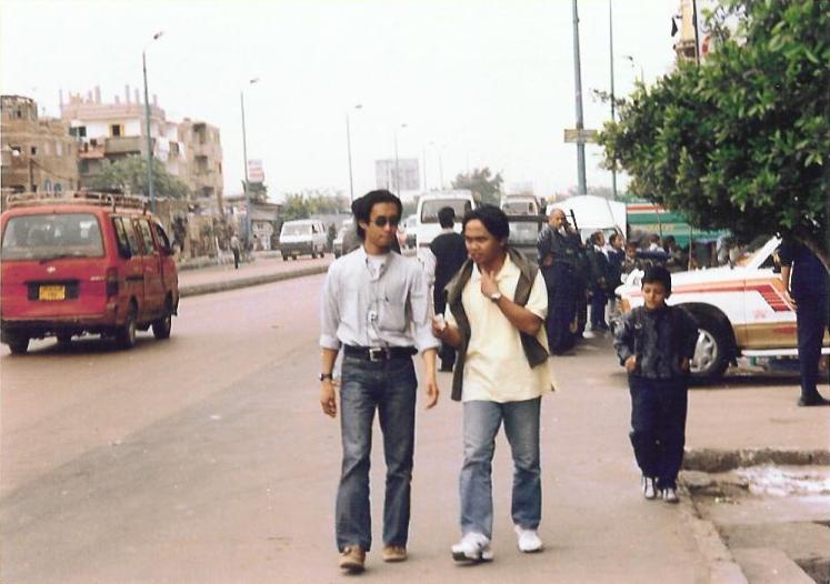 2004, Giza; with Sahal.jpg